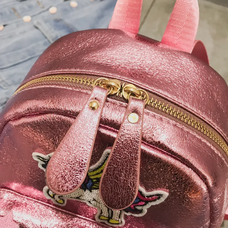 Holographic Backpack Unicorn Patches Rainbow Cloud Star - Image 32