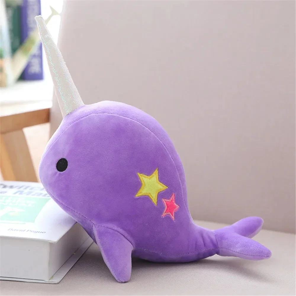 Narwhal Whale Star Plush Toy - Image 12