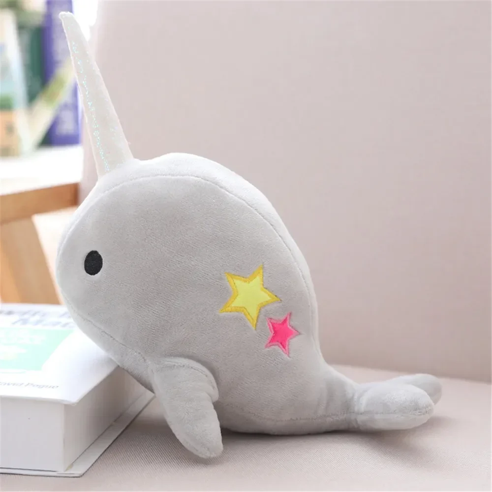 Narwhal Whale Star Plush Toy - Image 3