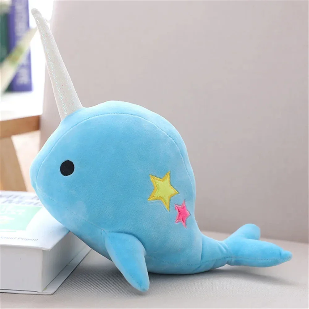 Narwhal Whale Star Plush Toy - Image 5