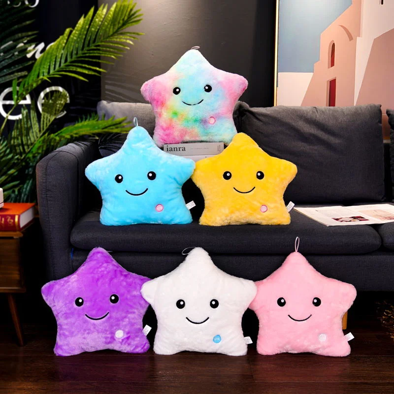 Luminous Star Plush Glowing LED Stars Cushion - Image 10
