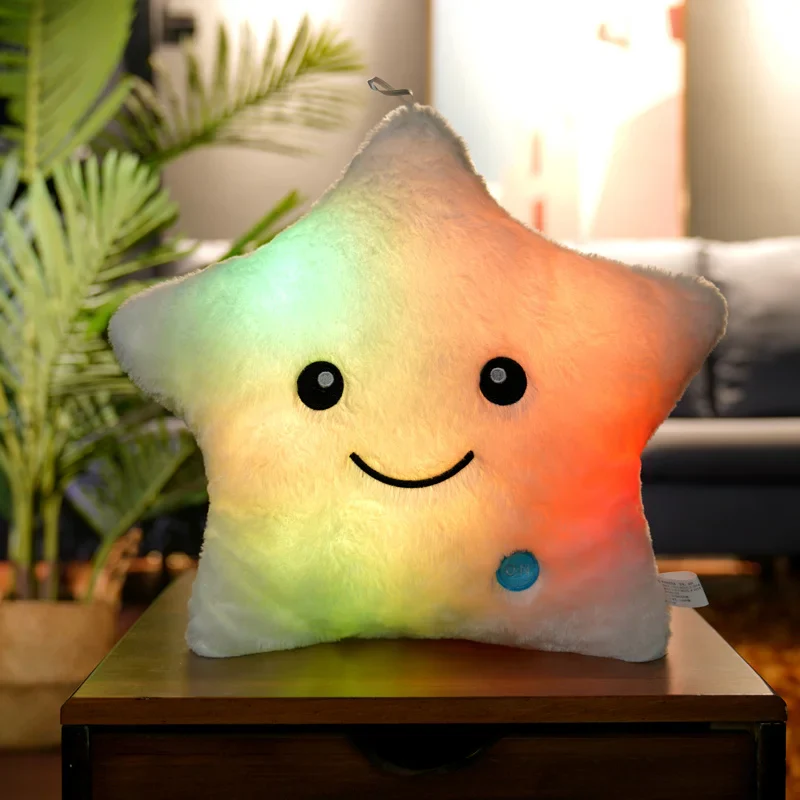 Luminous Star Plush Glowing LED Stars Cushion - Image 11