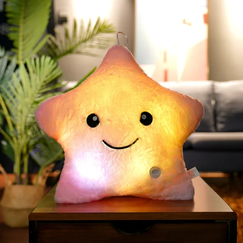 Luminous Star Plush Glowing LED Stars Cushion - Image 14