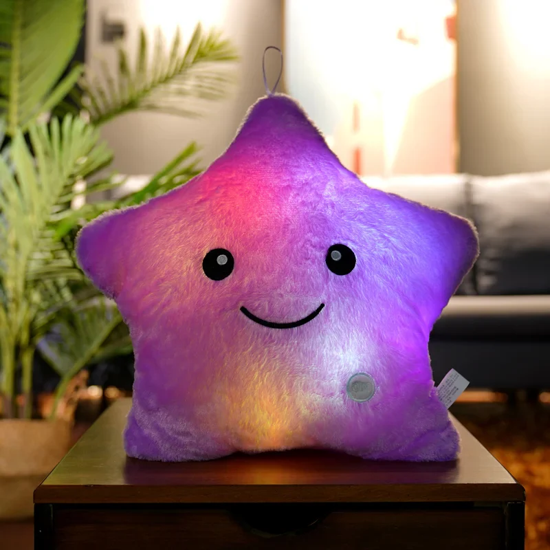 Luminous Star Plush Glowing LED Stars Cushion - Image 15
