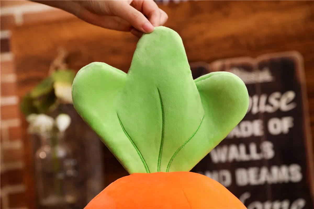 Cartoon Carrot Plant Vegetable Plush Stuffed Soft Toy Huge - Image 24