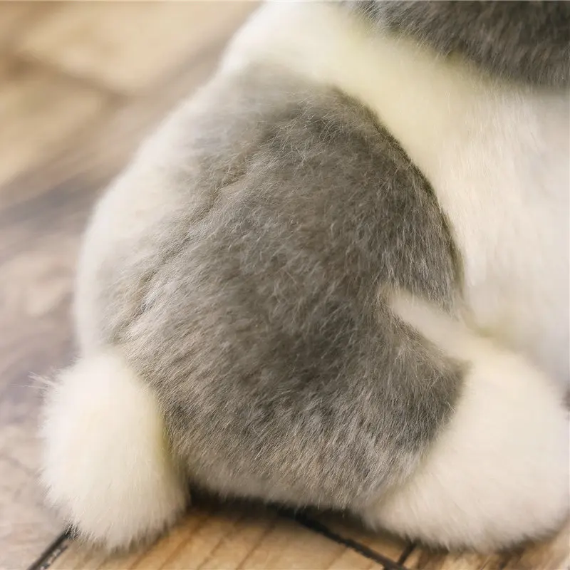 Bunny Rabbit Plush - Brown, Grey, White Stuffed Animal Toy Woodlands - Image 10