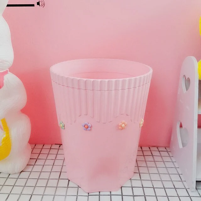 Cardcaptor Sakura Pink Wastepaper Basket Bin Trashcan - Image 3