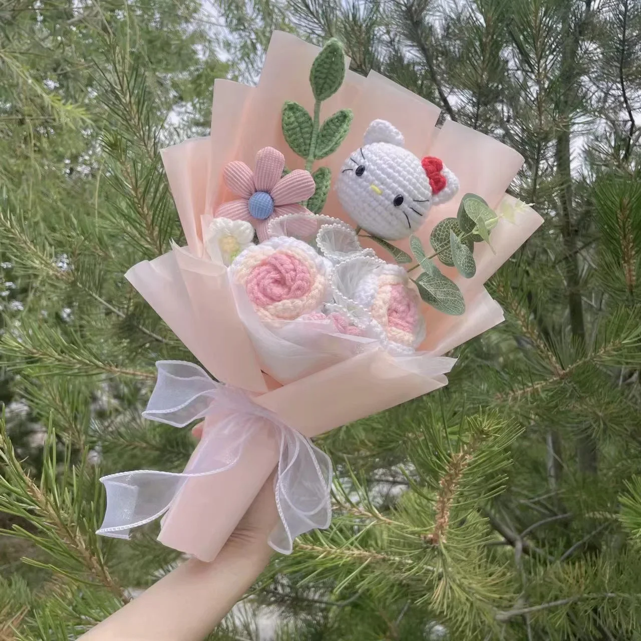 Sanrio Hello Kitty Plush Bouquet Flowers - Image 26