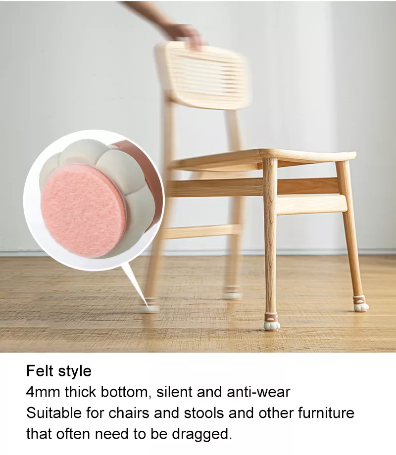 Silicone Chair Leg Caps Cat Claw Foot Pads Home Decor - Image 16