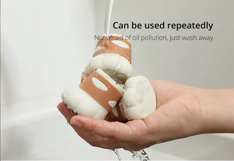 Silicone Chair Leg Caps Cat Claw Foot Pads Home Decor - Image 19