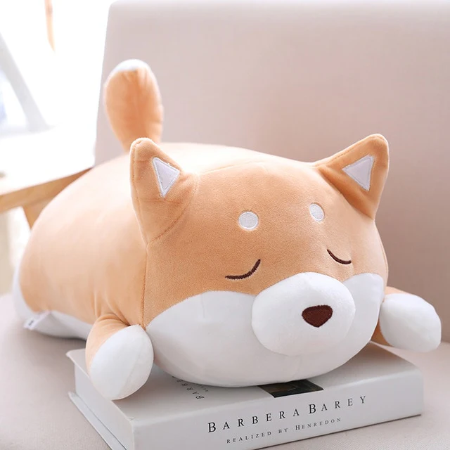 Chubby Shiba Inu Plush 35cm or 55cm Cushion Pillow - Image 4