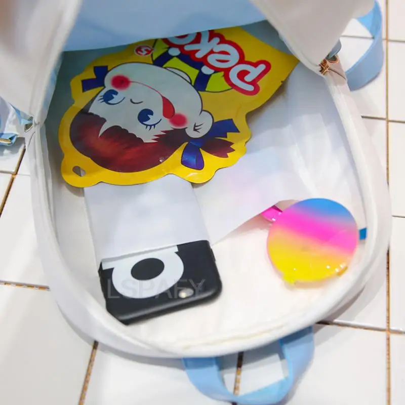 Clear Transparent Bow School Backpack Rucksack Japanese School - Image 21