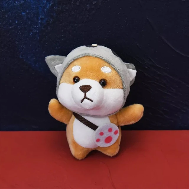 Corgi Shiba Inu Dog Puppy Plush Keychain - Image 3