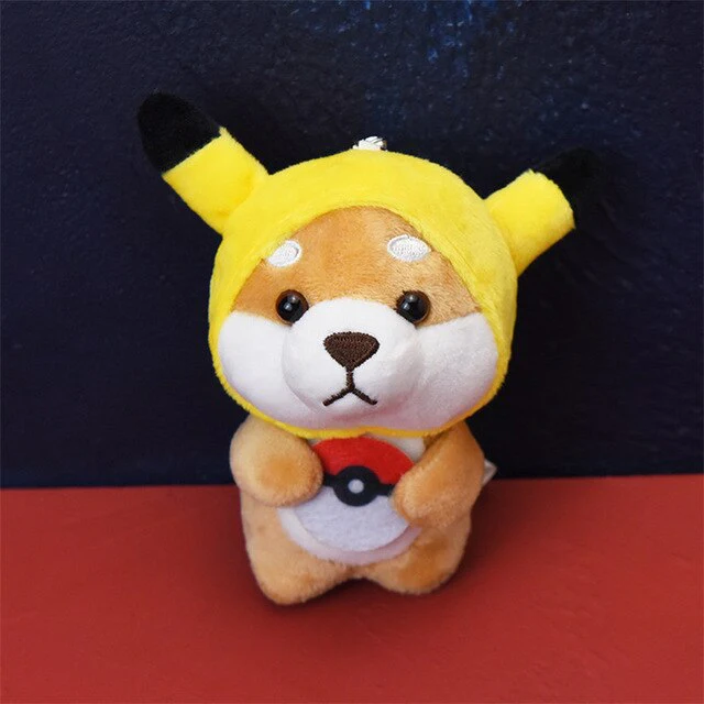 Corgi Shiba Inu Dog Puppy Plush Keychain - Image 5