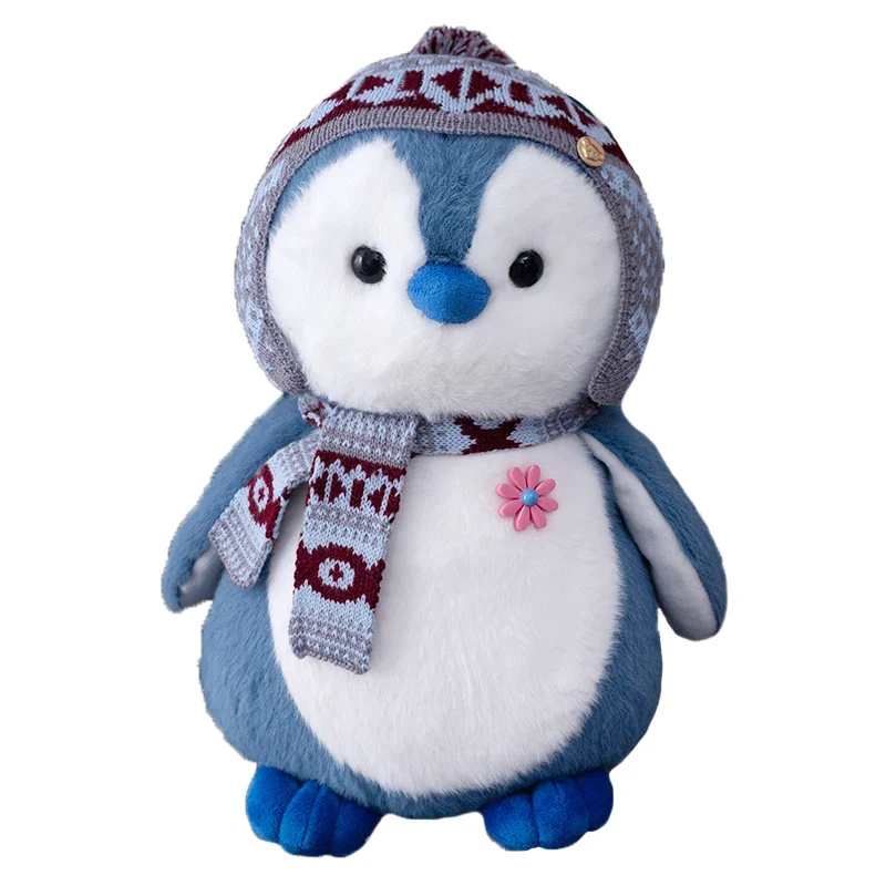 Cosy Penguin With Scarf and Hat Plush Winter Christmas Plush - Image 17
