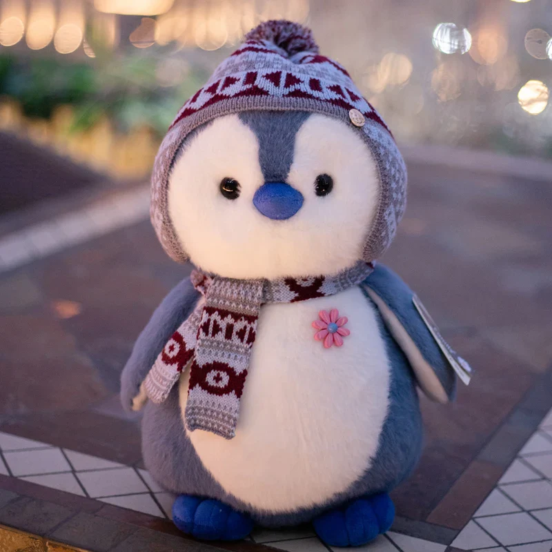Cosy Penguin With Scarf and Hat Plush Winter Christmas Plush - Image 23