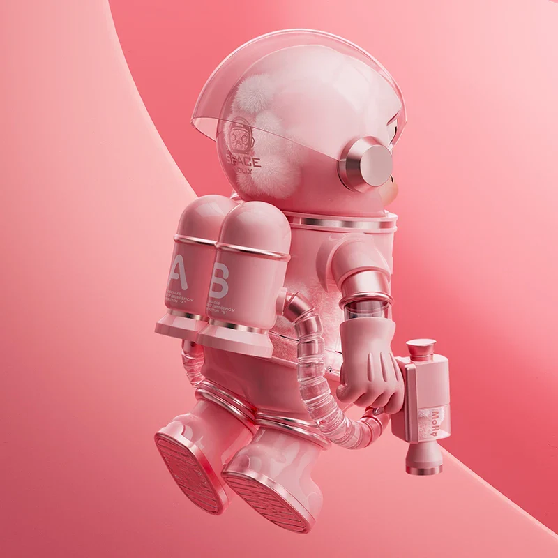 Genuine Pop Mart Mega Space Molly 400% Smitten Love Limited Edition Figure - Image 3