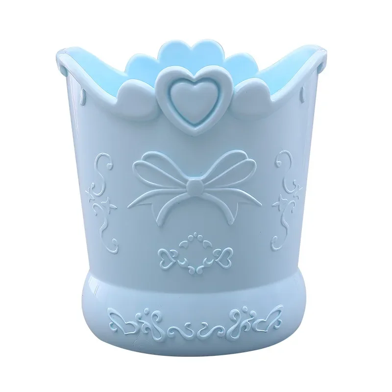 Floral Heart Pen Pot Organiser Tub Holder - Pink, Lilac, Blue - Image 18