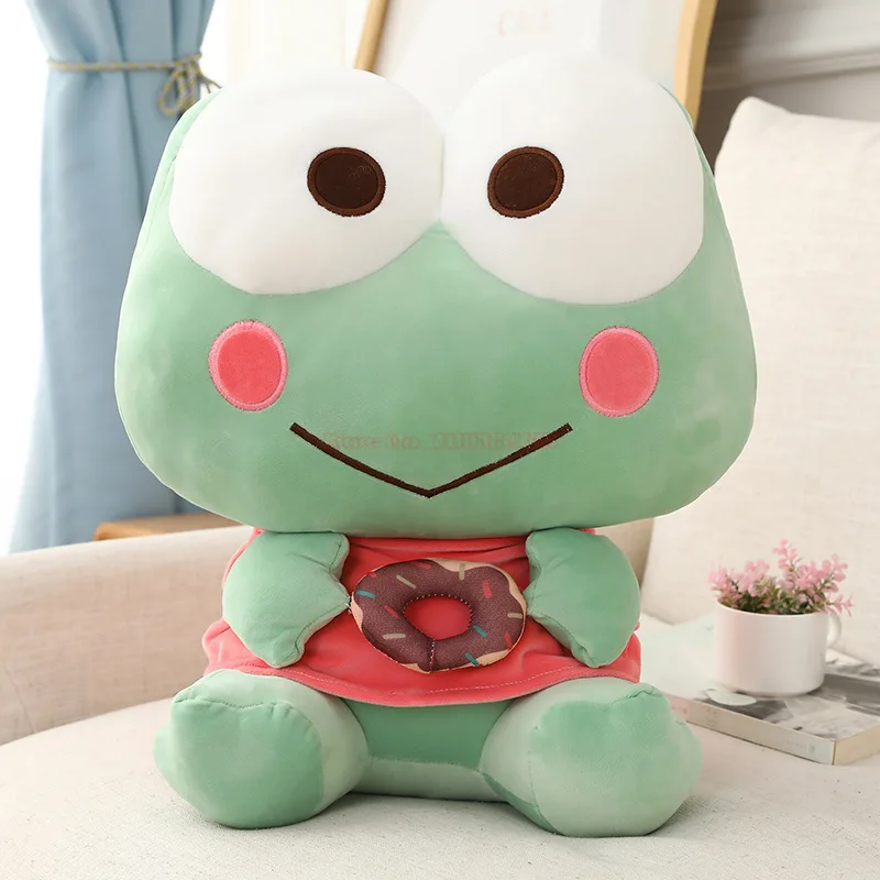 Sanrio Kero Kero Keroppi Frog Doughnut Plush Toy - Image 4