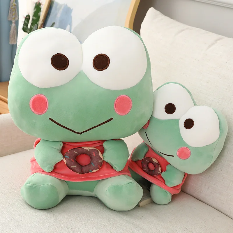 Sanrio Kero Kero Keroppi Frog Doughnut Plush Toy - Image 6