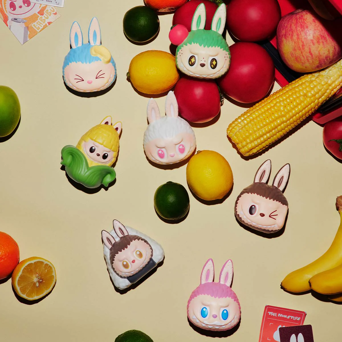 Genuine Pop Mart The Monsters Labubu Wacky Mart Series - Pinch Pendant Blind Box - Image 6