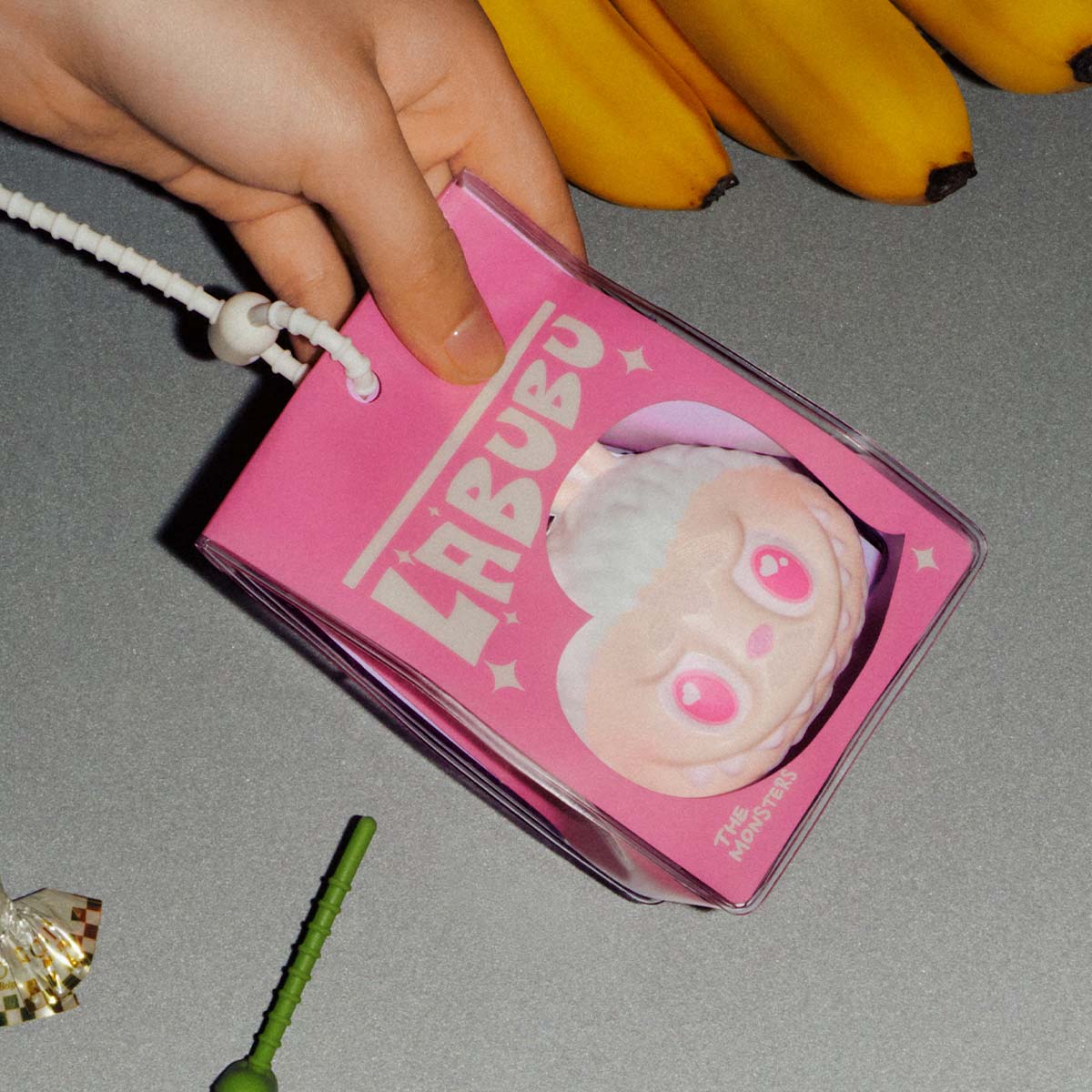 Genuine Pop Mart The Monsters Labubu Wacky Mart Series - Pinch Pendant Blind Box - Image 7