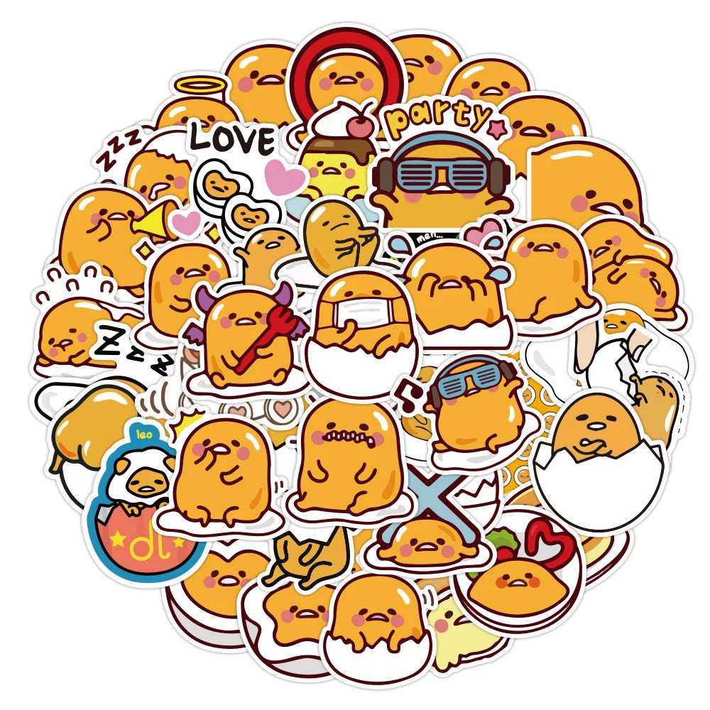 Sanrio Gudetama Lazy Egg Stickers Decoration Decals - Image 11