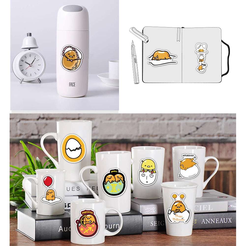 Sanrio Gudetama Lazy Egg Stickers Decoration Decals - Image 13