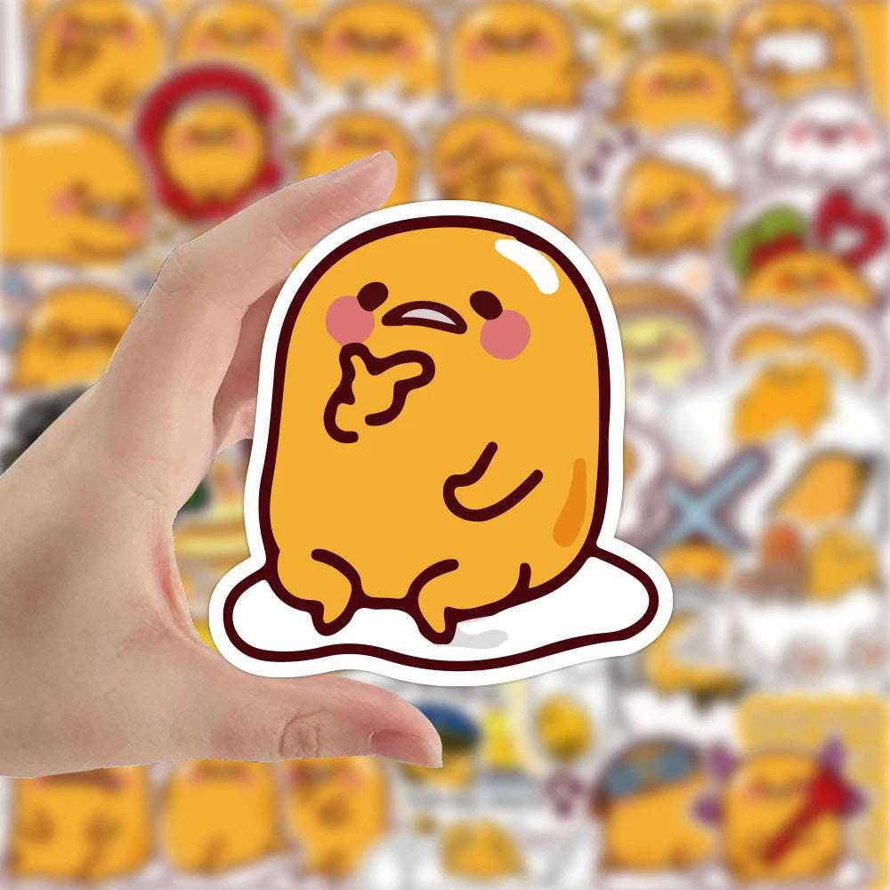 Sanrio Gudetama Lazy Egg Stickers Decoration Decals - Image 4
