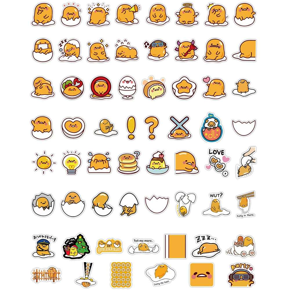 Sanrio Gudetama Lazy Egg Stickers Decoration Decals - Image 5