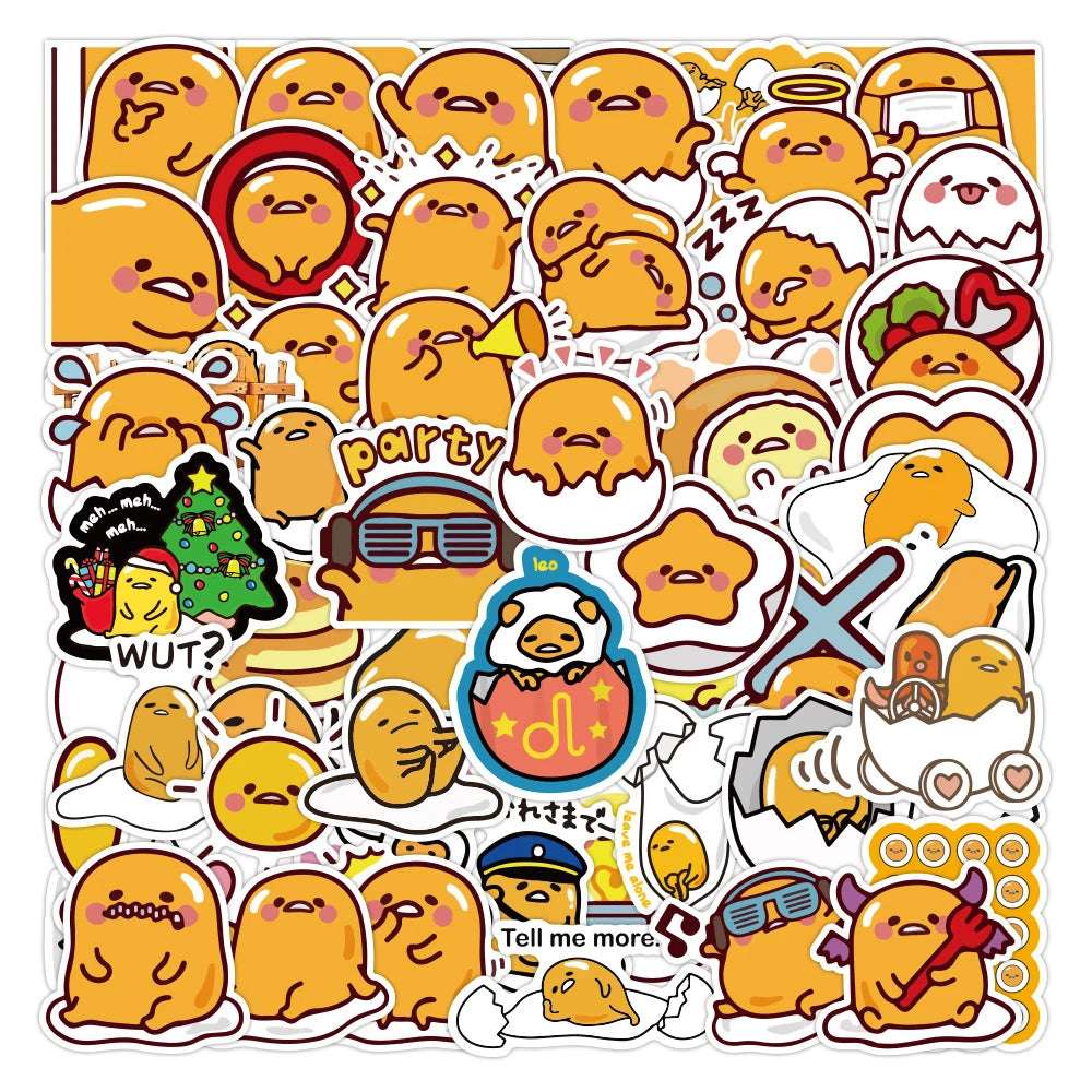 Sanrio Gudetama Lazy Egg Stickers Decoration Decals - Image 7