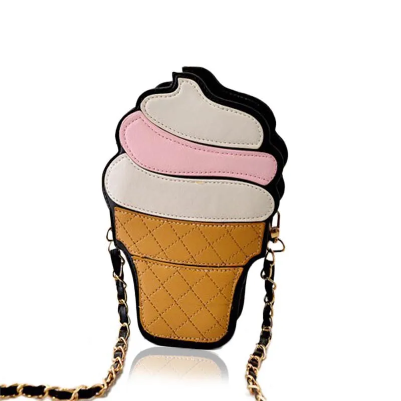 Ice Cream Cupcake Shape Mini Shoulder Bag - Image 11