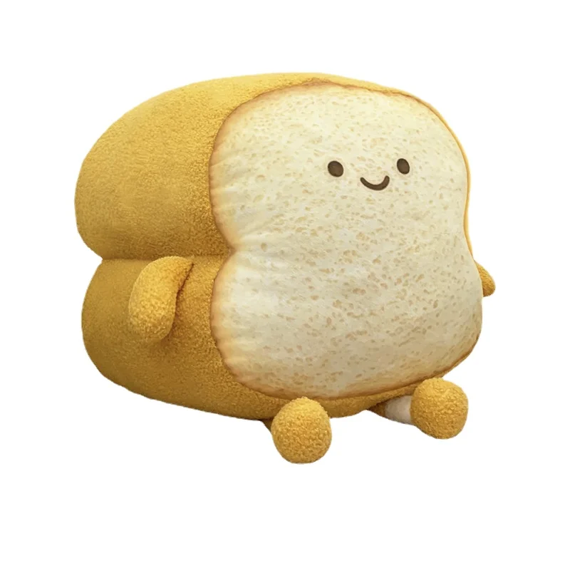 Happy and Sad Face Toast Bread Plushie - Image 11