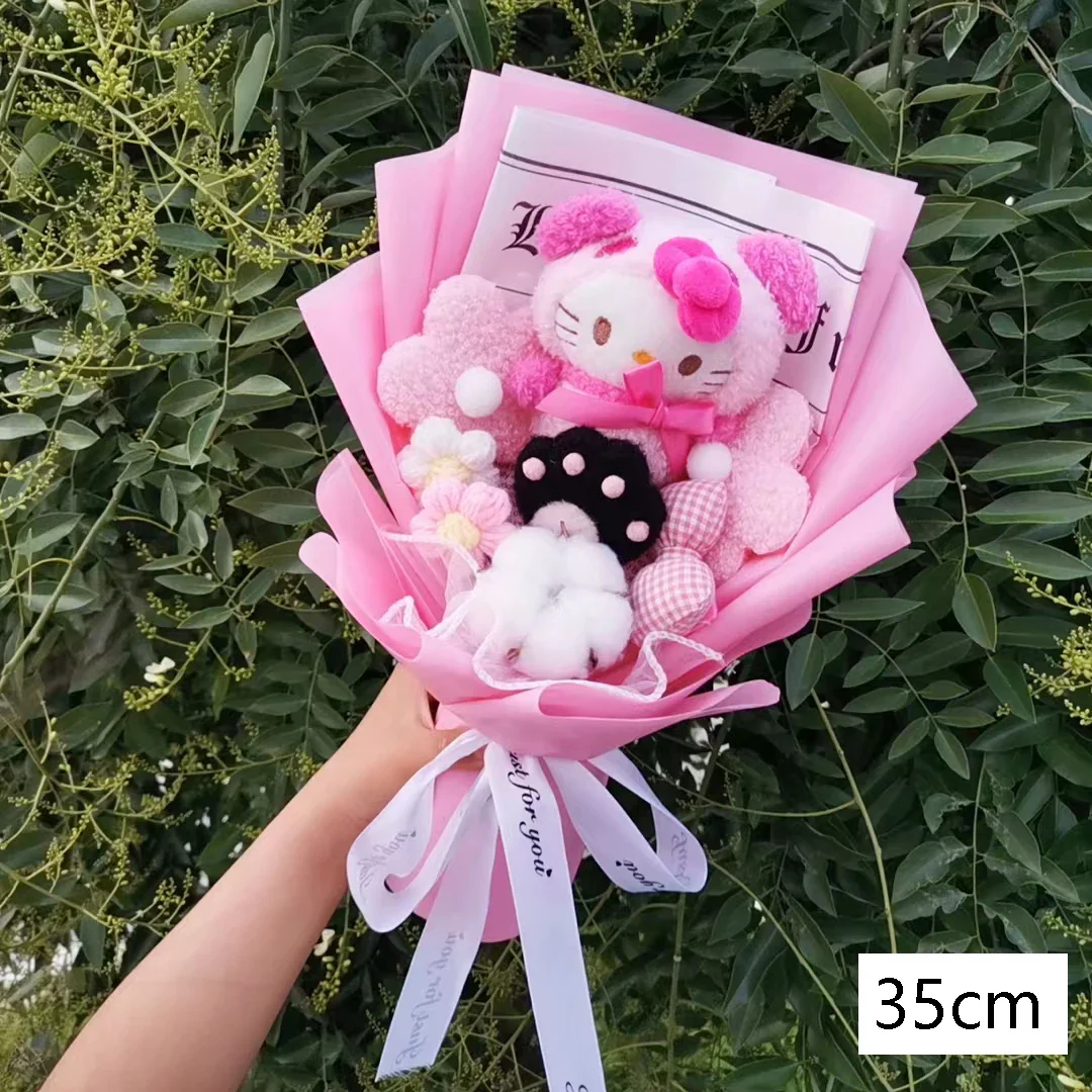 Sanrio Hello Kitty Plush Bouquet Flowers - Image 11