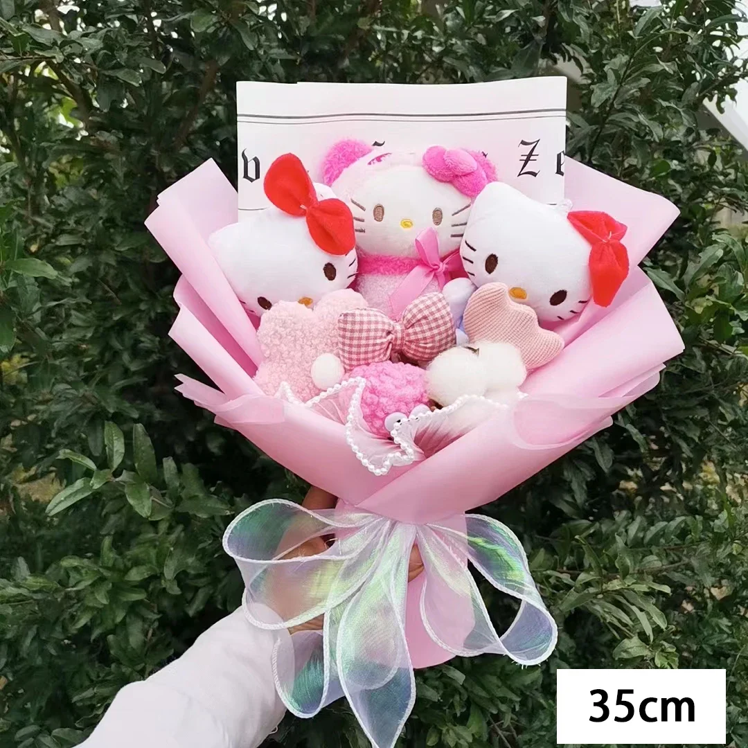 Sanrio Hello Kitty Plush Bouquet Flowers - Image 13