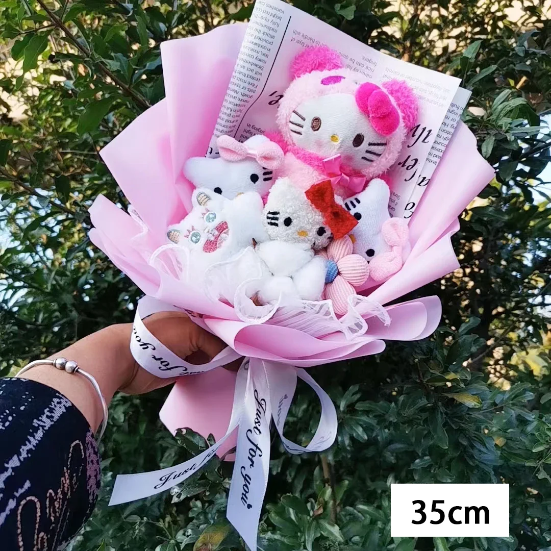 Sanrio Hello Kitty Plush Bouquet Flowers - Image 14