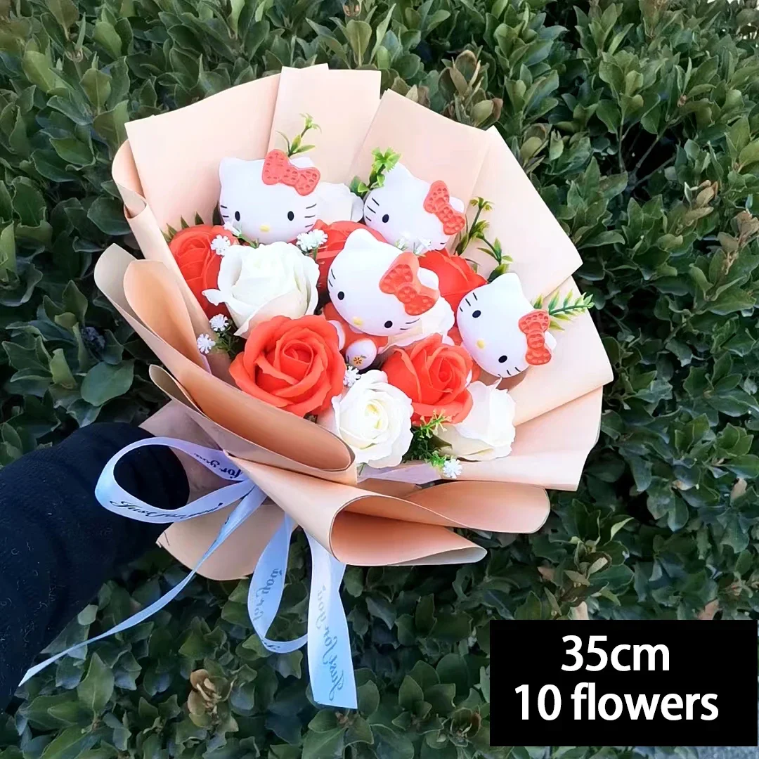 Sanrio Hello Kitty Plush Bouquet Flowers - Image 17