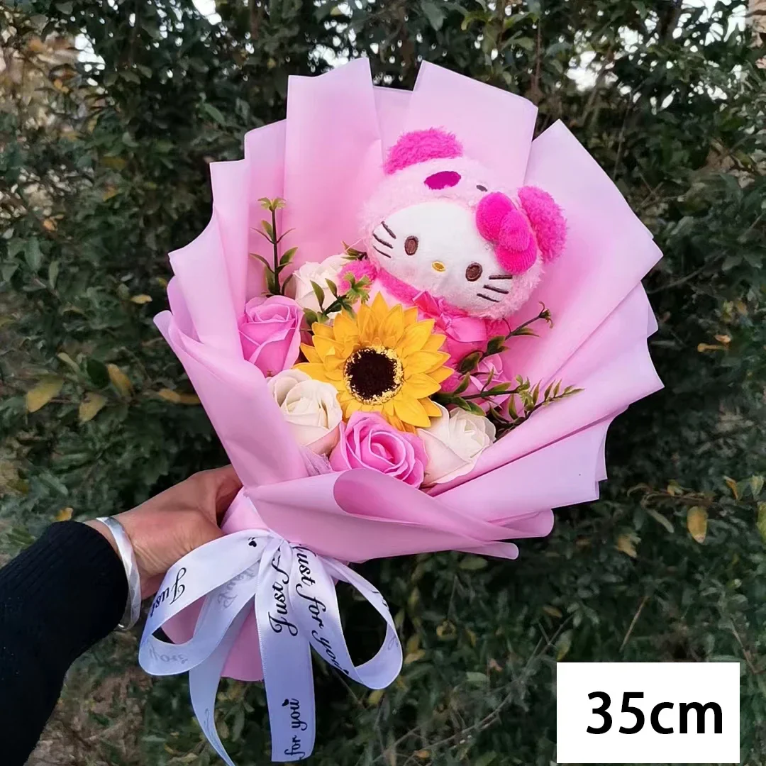 Sanrio Hello Kitty Plush Bouquet Flowers - Image 18