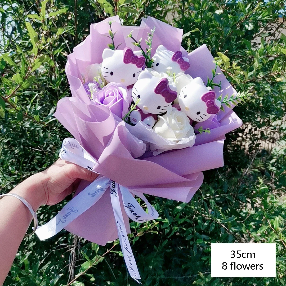 Sanrio Hello Kitty Plush Bouquet Flowers - Image 23
