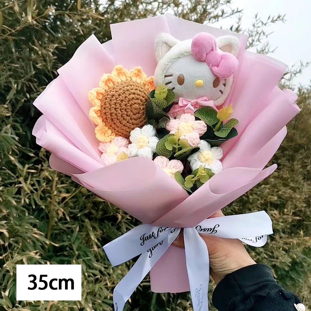 Sanrio Hello Kitty Plush Bouquet Flowers - Image 31