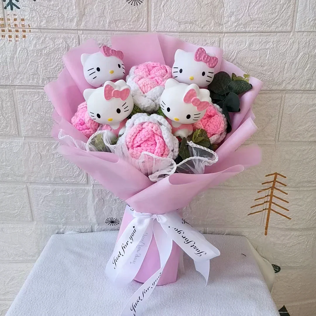Sanrio Hello Kitty Plush Bouquet Flowers - Image 33