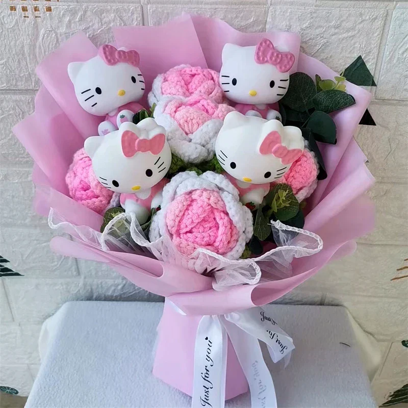 Sanrio Hello Kitty Plush Bouquet Flowers - Image 34