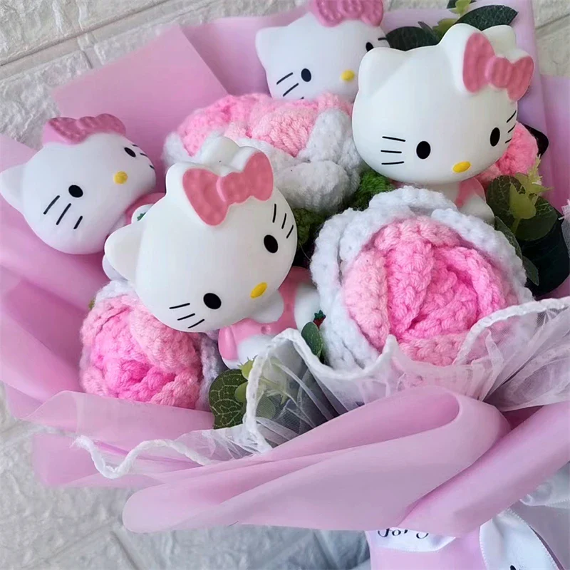 Sanrio Hello Kitty Plush Bouquet Flowers - Image 36