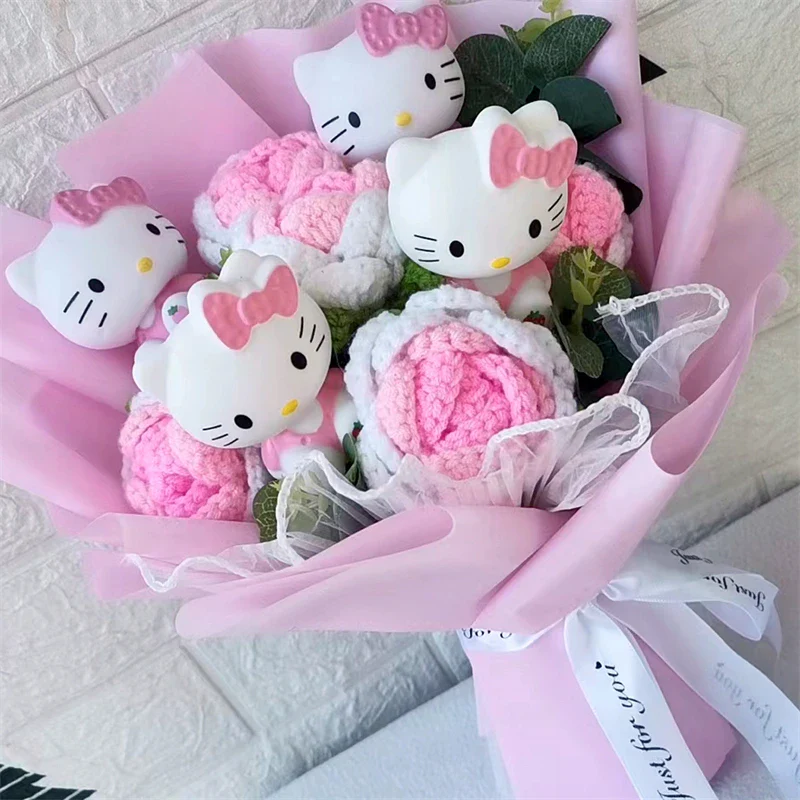 Sanrio Hello Kitty Plush Bouquet Flowers - Image 37