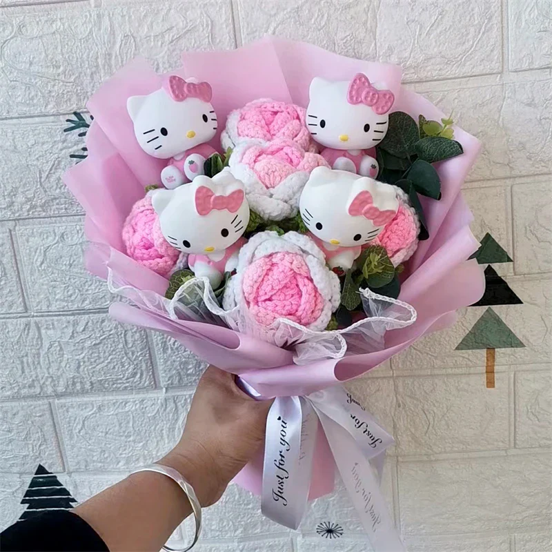 Sanrio Hello Kitty Plush Bouquet Flowers - Image 38