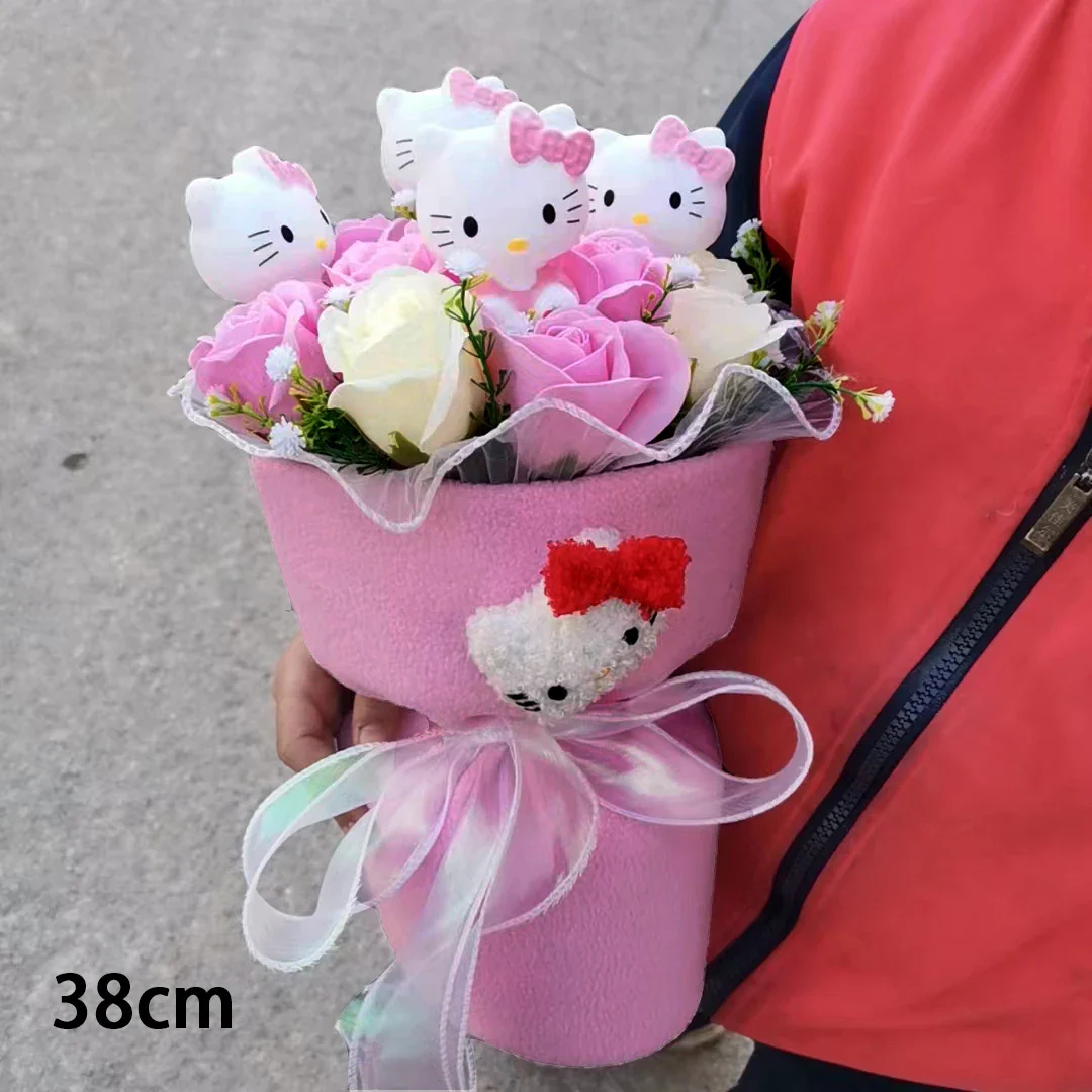 Sanrio Hello Kitty Plush Bouquet Flowers - Image 8