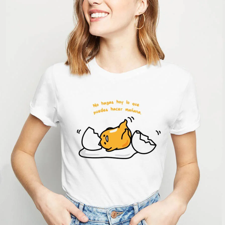 Sanrio Gudetama Lazy Egg T-shirt Japanese Fried Egg - Image 21