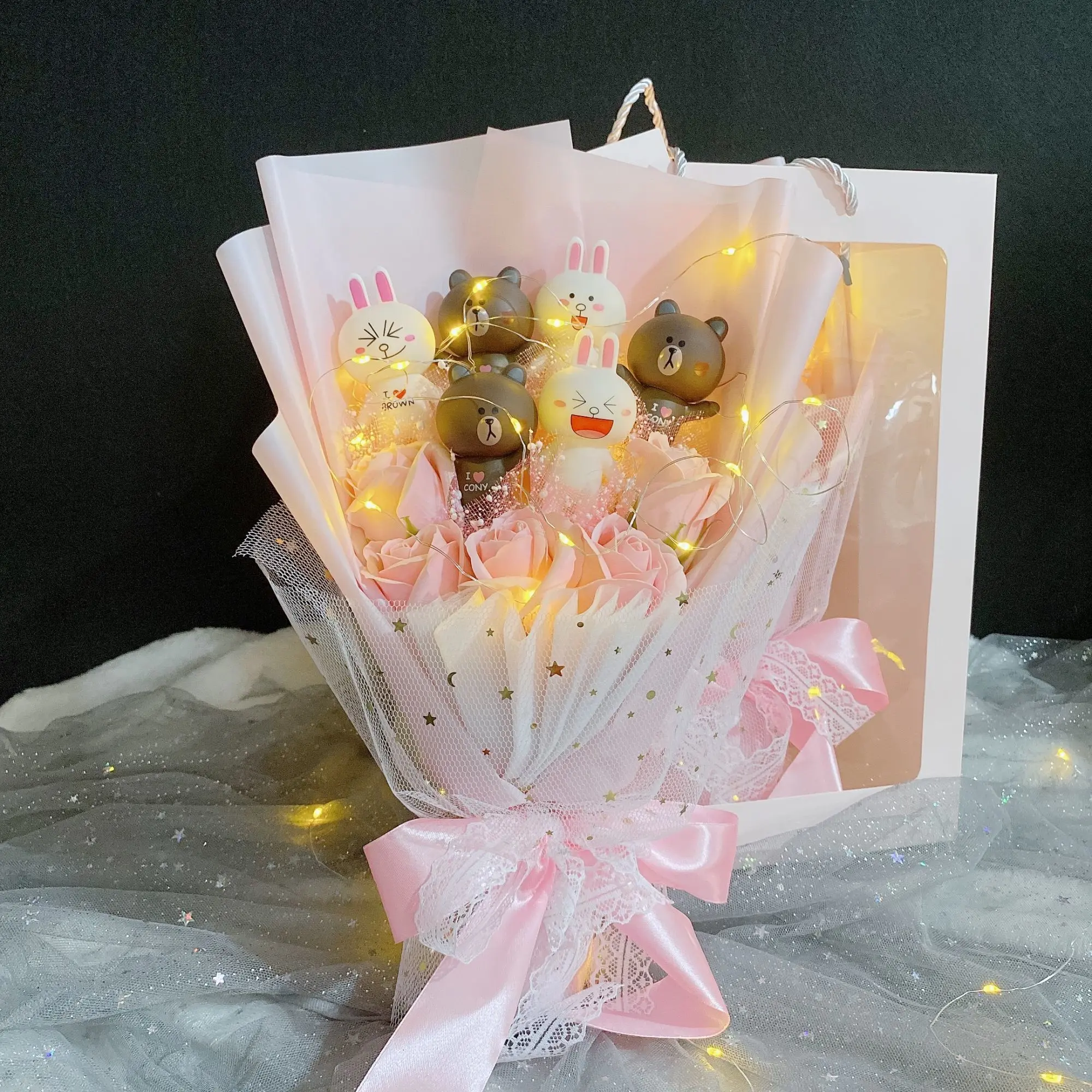 Sanrio Led Lights Plush Toy Bouquet - Image 27