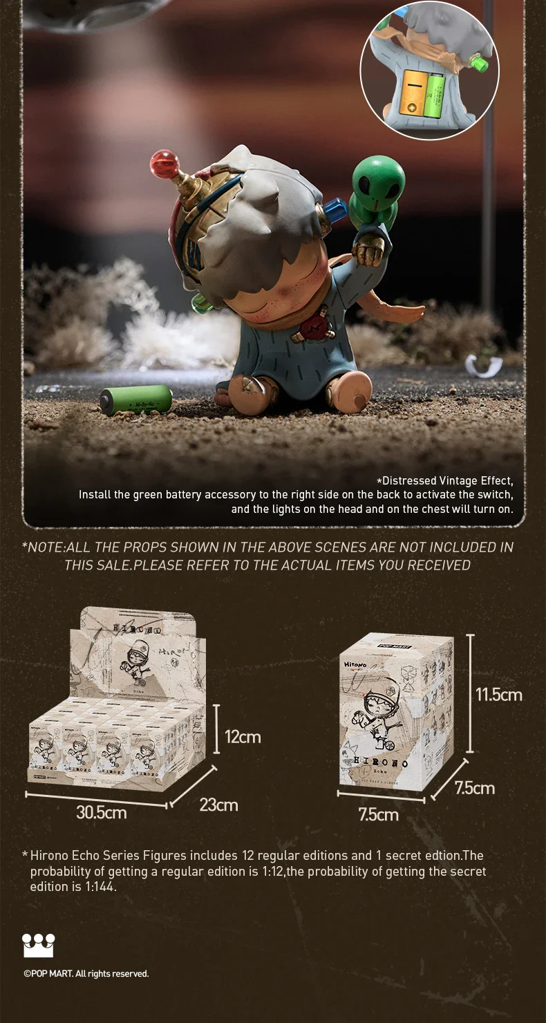 Genuine POP MART Hirono Echo Series Blind Box Figure - Image 18