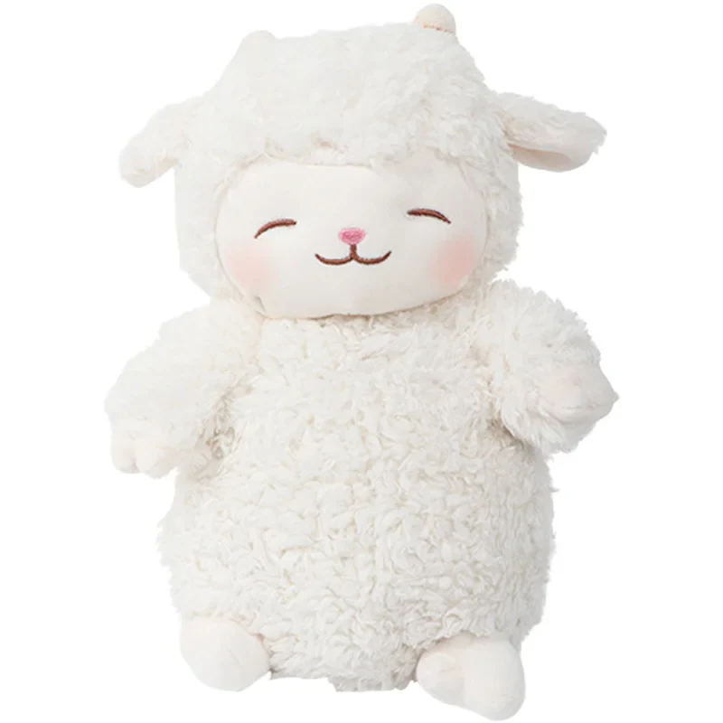 Lucky Boy Sunday Sleeping Sheep Lamb Plush - Image 3
